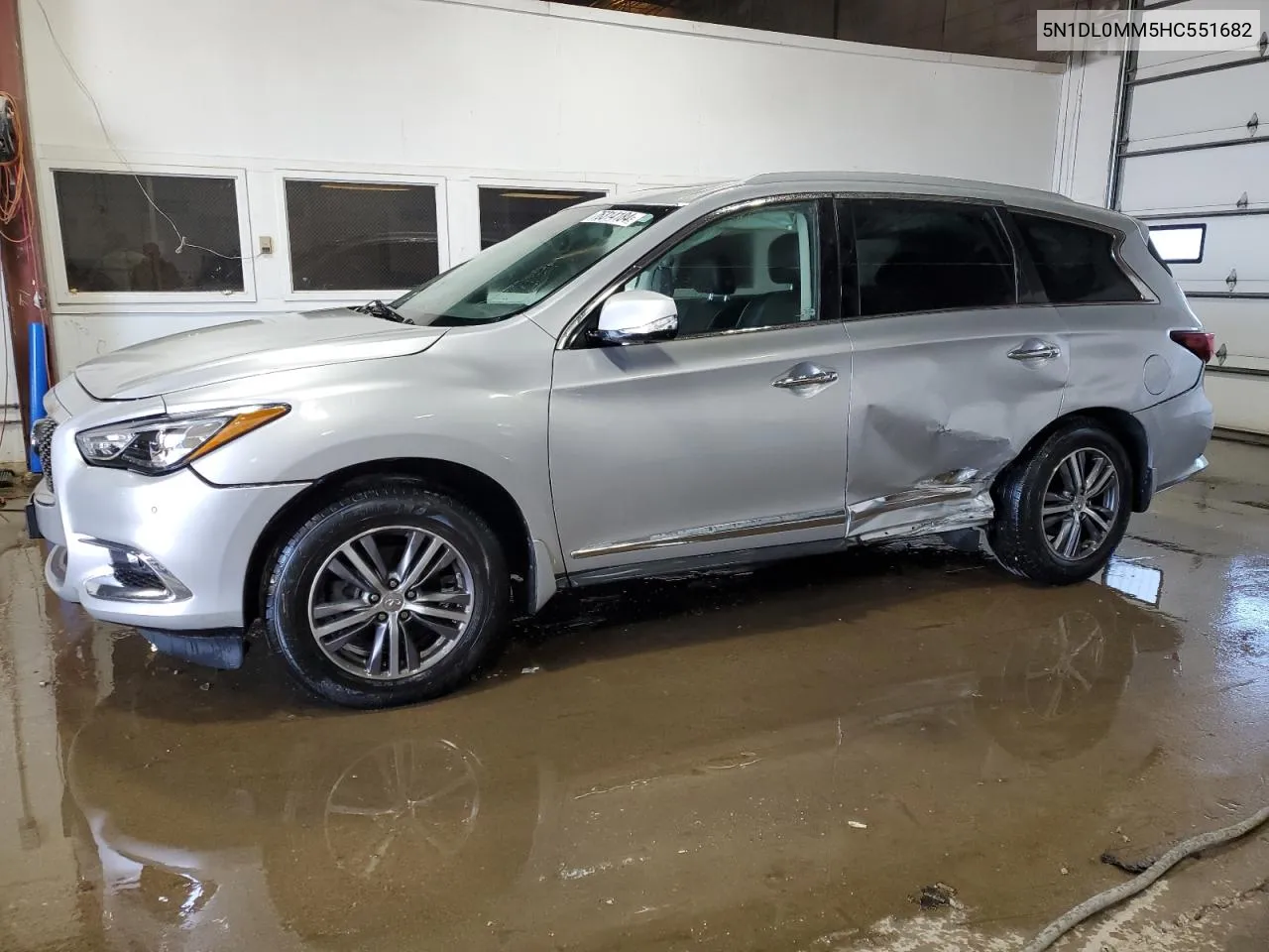 2017 Infiniti Qx60 VIN: 5N1DL0MM5HC551682 Lot: 76314184