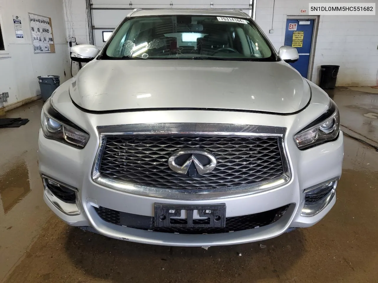 2017 Infiniti Qx60 VIN: 5N1DL0MM5HC551682 Lot: 76314184