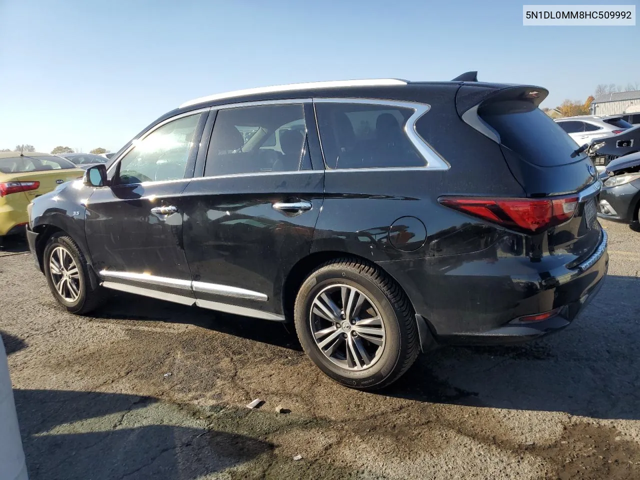 2017 Infiniti Qx60 VIN: 5N1DL0MM8HC509992 Lot: 76515914