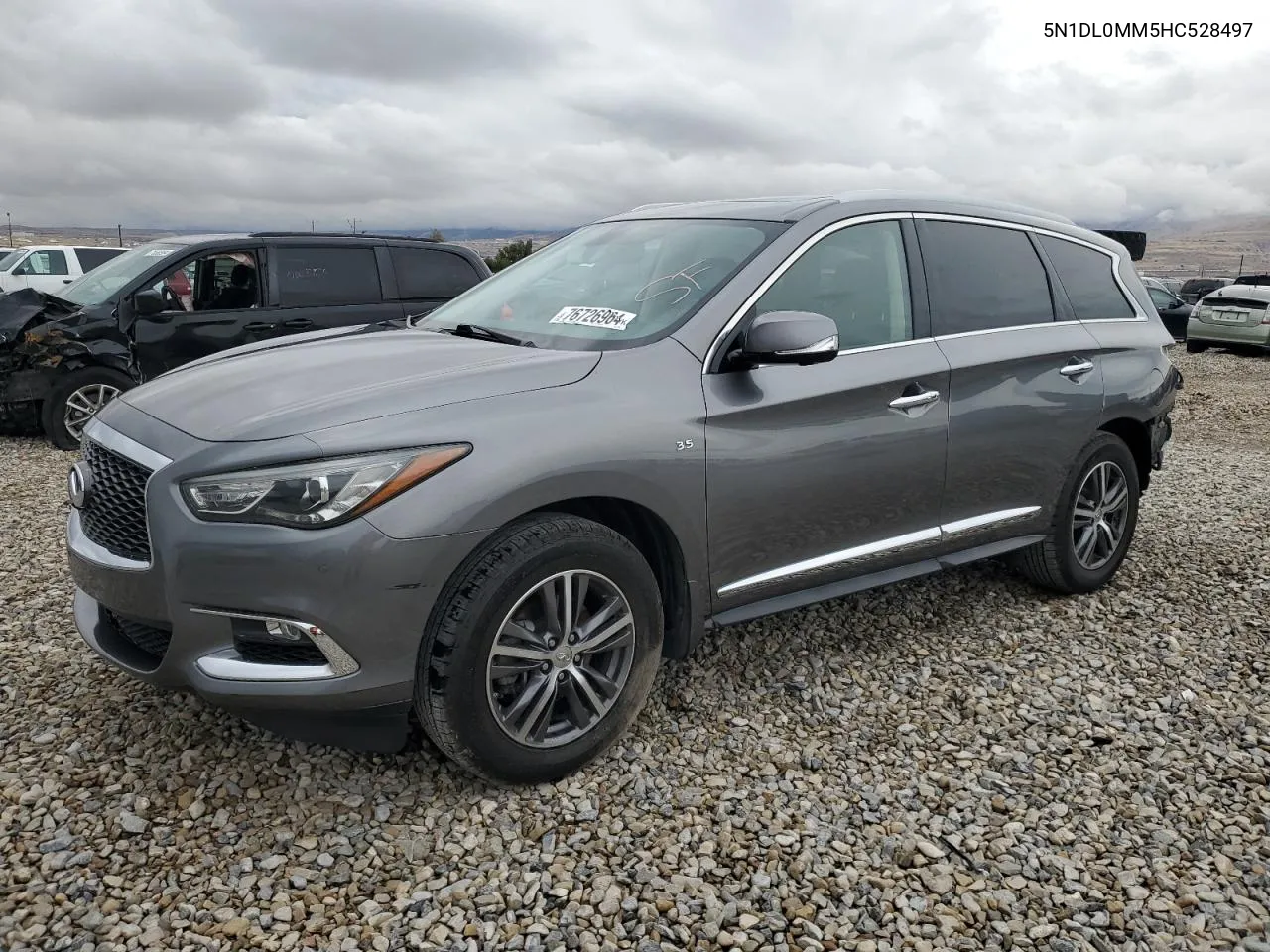 2017 Infiniti Qx60 VIN: 5N1DL0MM5HC528497 Lot: 76726964