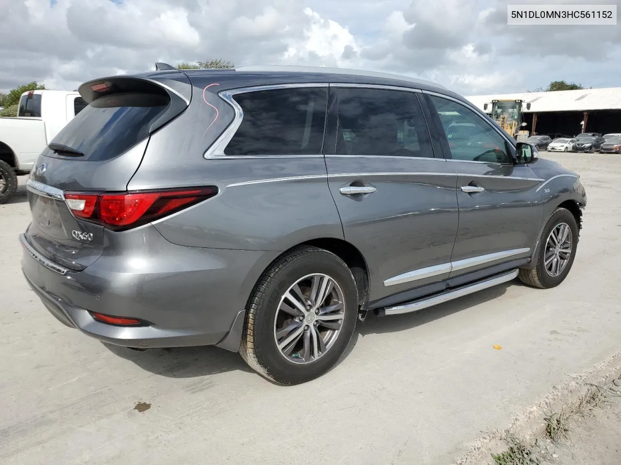 2017 Infiniti Qx60 VIN: 5N1DL0MN3HC561152 Lot: 77012904