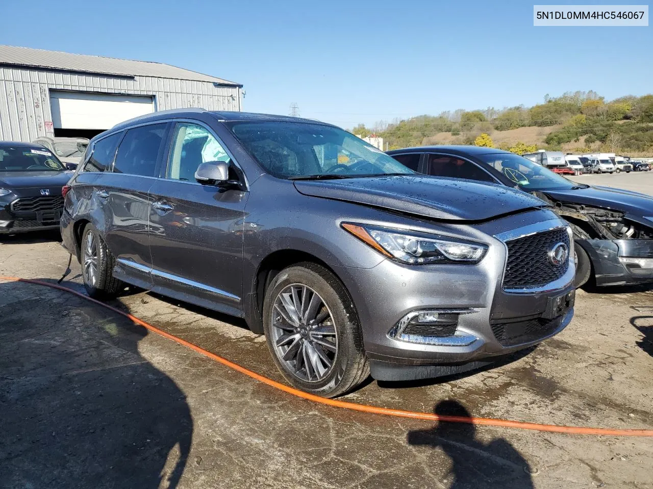 2017 Infiniti Qx60 VIN: 5N1DL0MM4HC546067 Lot: 77090994