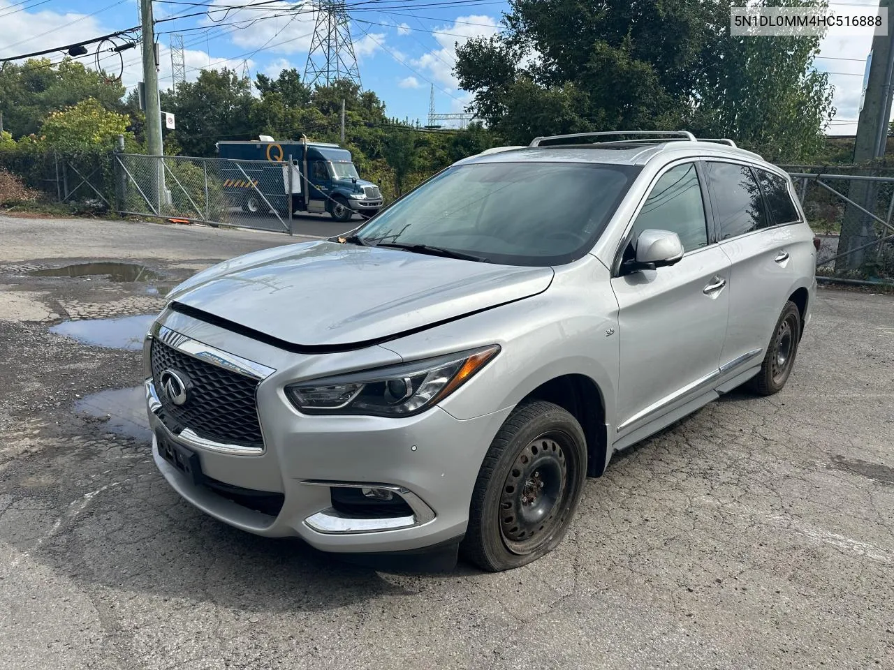 2017 Infiniti Qx60 VIN: 5N1DL0MM4HC516888 Lot: 77091634