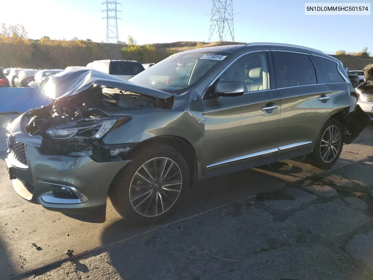 5N1DL0MM5HC501574 2017 Infiniti Qx60