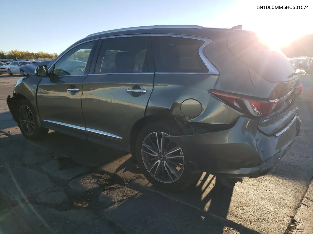 2017 Infiniti Qx60 VIN: 5N1DL0MM5HC501574 Lot: 77230314