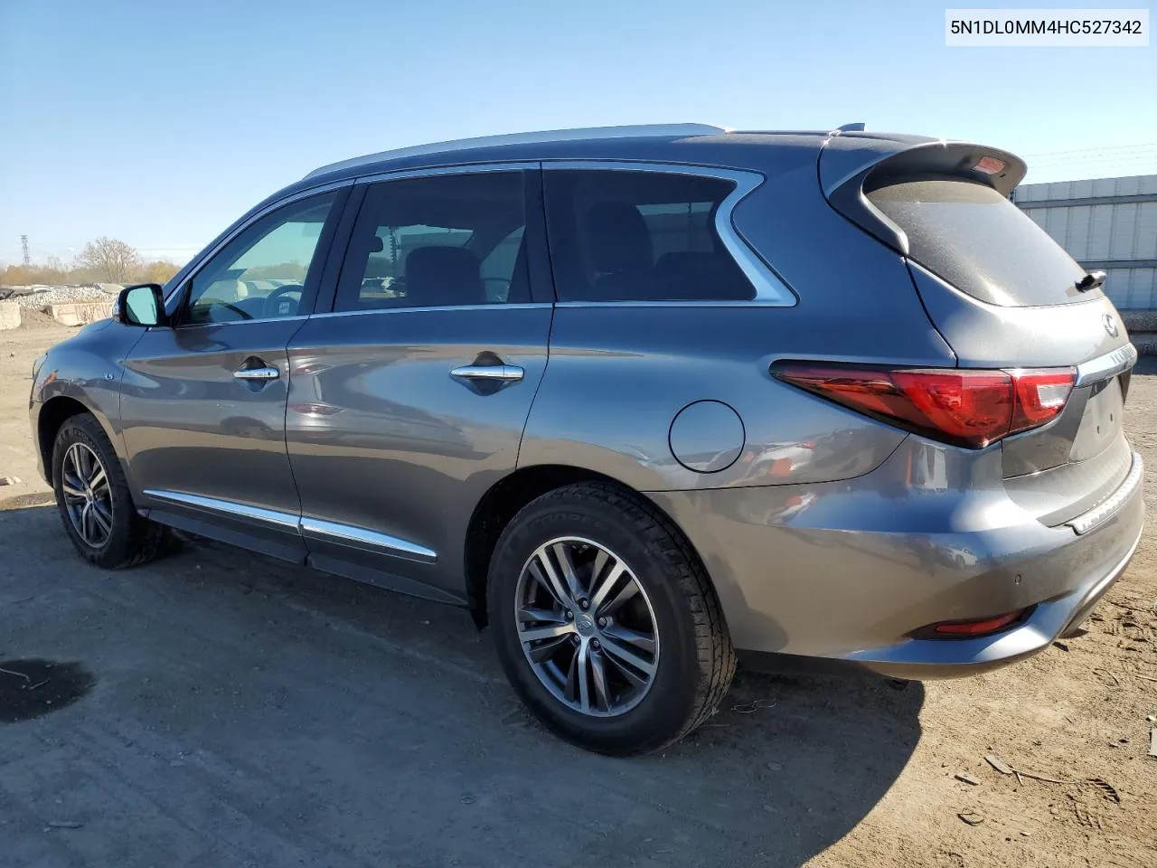 2017 Infiniti Qx60 VIN: 5N1DL0MM4HC527342 Lot: 77233954