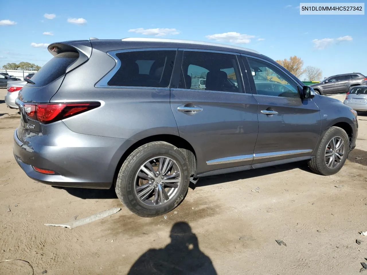 2017 Infiniti Qx60 VIN: 5N1DL0MM4HC527342 Lot: 77233954