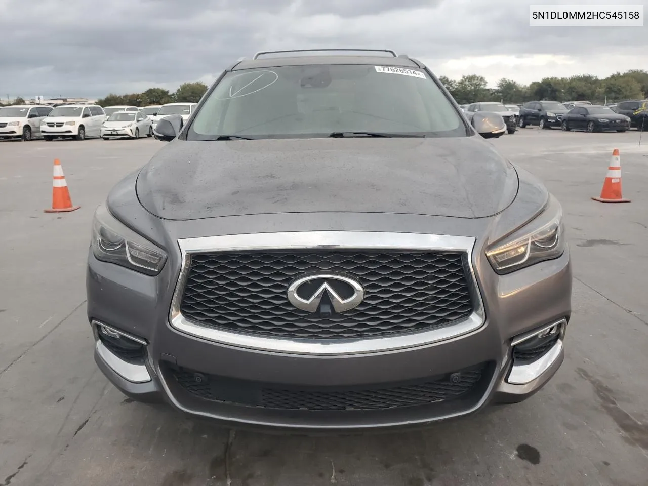 2017 Infiniti Qx60 VIN: 5N1DL0MM2HC545158 Lot: 77626514