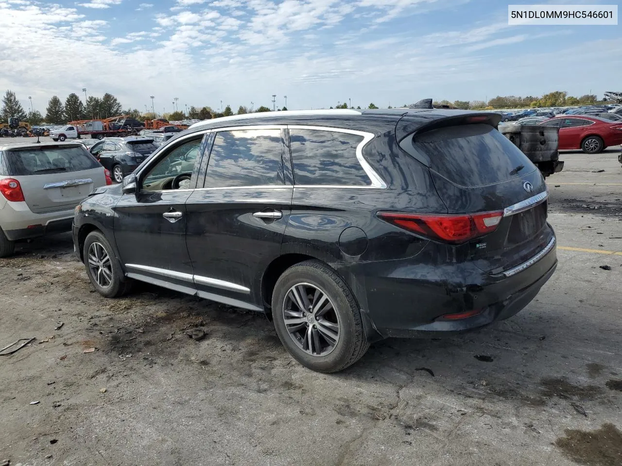 2017 Infiniti Qx60 VIN: 5N1DL0MM9HC546601 Lot: 77700394