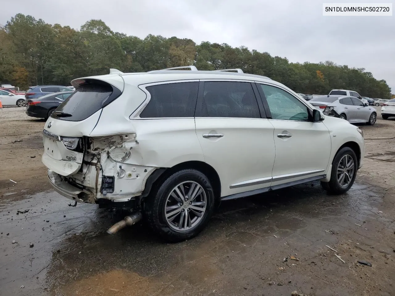 2017 Infiniti Qx60 VIN: 5N1DL0MN5HC502720 Lot: 78585484