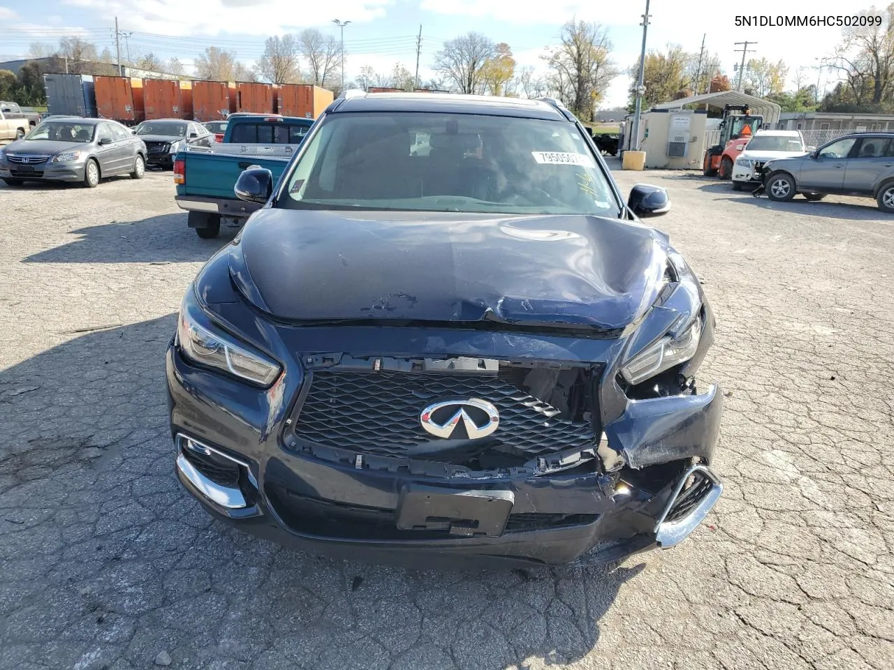 2017 Infiniti Qx60 VIN: 5N1DL0MM6HC502099 Lot: 79505074