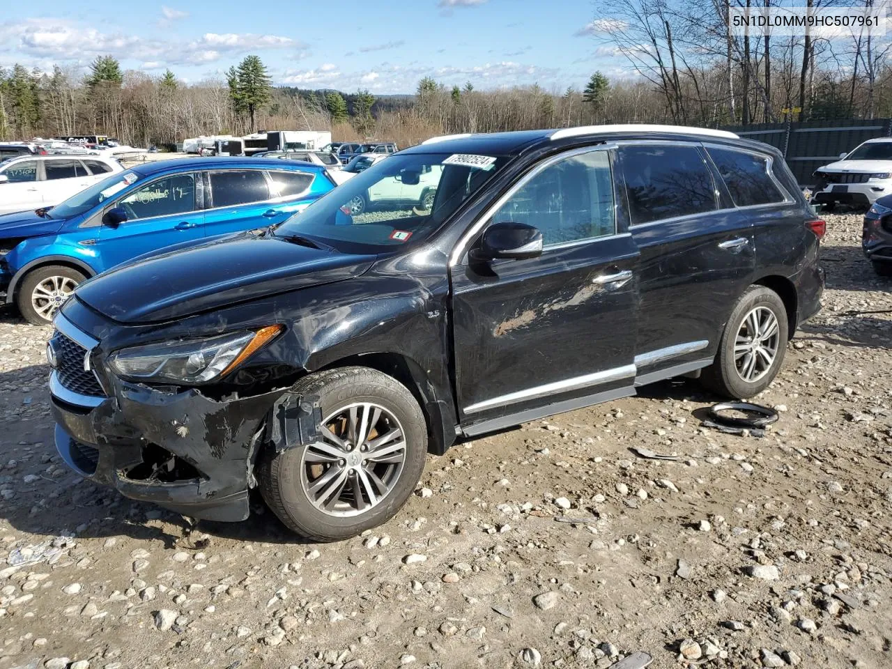 2017 Infiniti Qx60 VIN: 5N1DL0MM9HC507961 Lot: 79902524