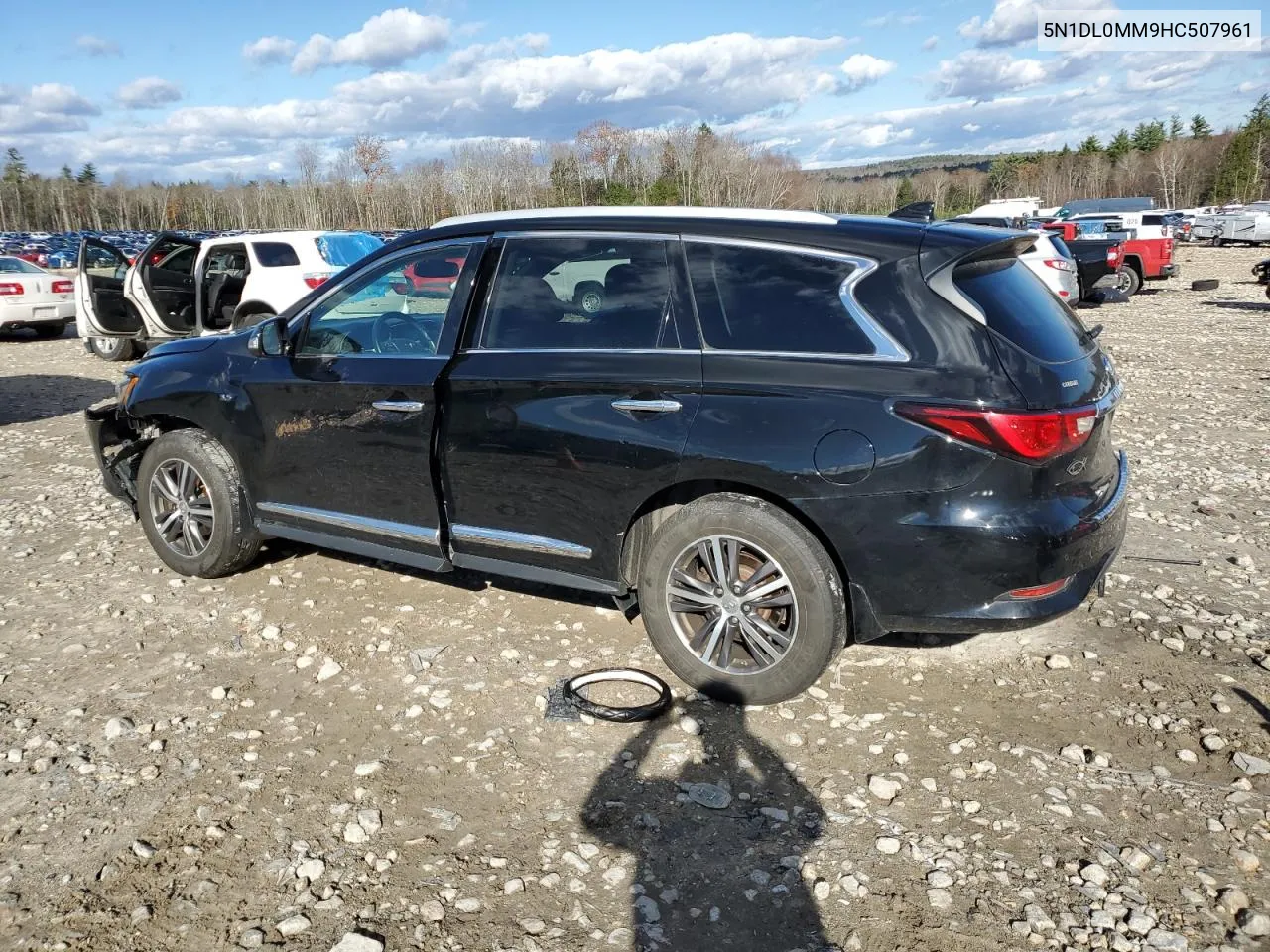 2017 Infiniti Qx60 VIN: 5N1DL0MM9HC507961 Lot: 79902524