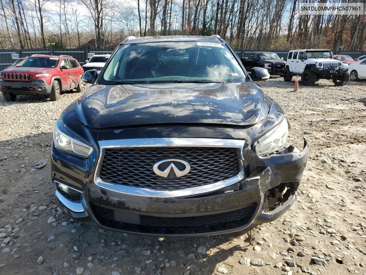 2017 Infiniti Qx60 VIN: 5N1DL0MM9HC507961 Lot: 79902524