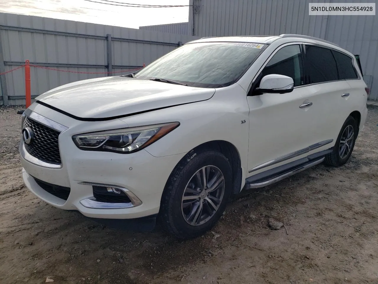 2017 Infiniti Qx60 VIN: 5N1DL0MN3HC554928 Lot: 80018264