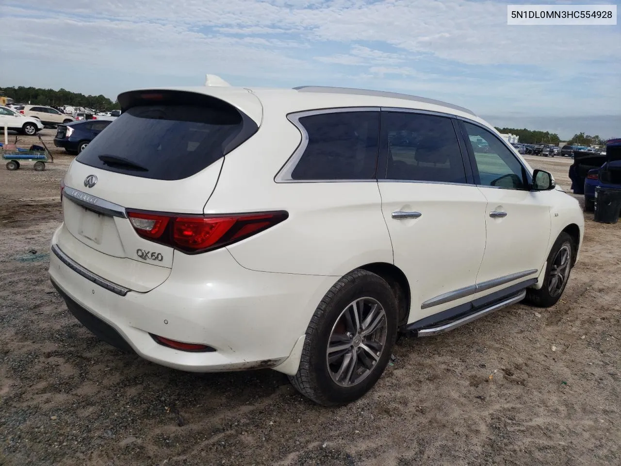 2017 Infiniti Qx60 VIN: 5N1DL0MN3HC554928 Lot: 80018264