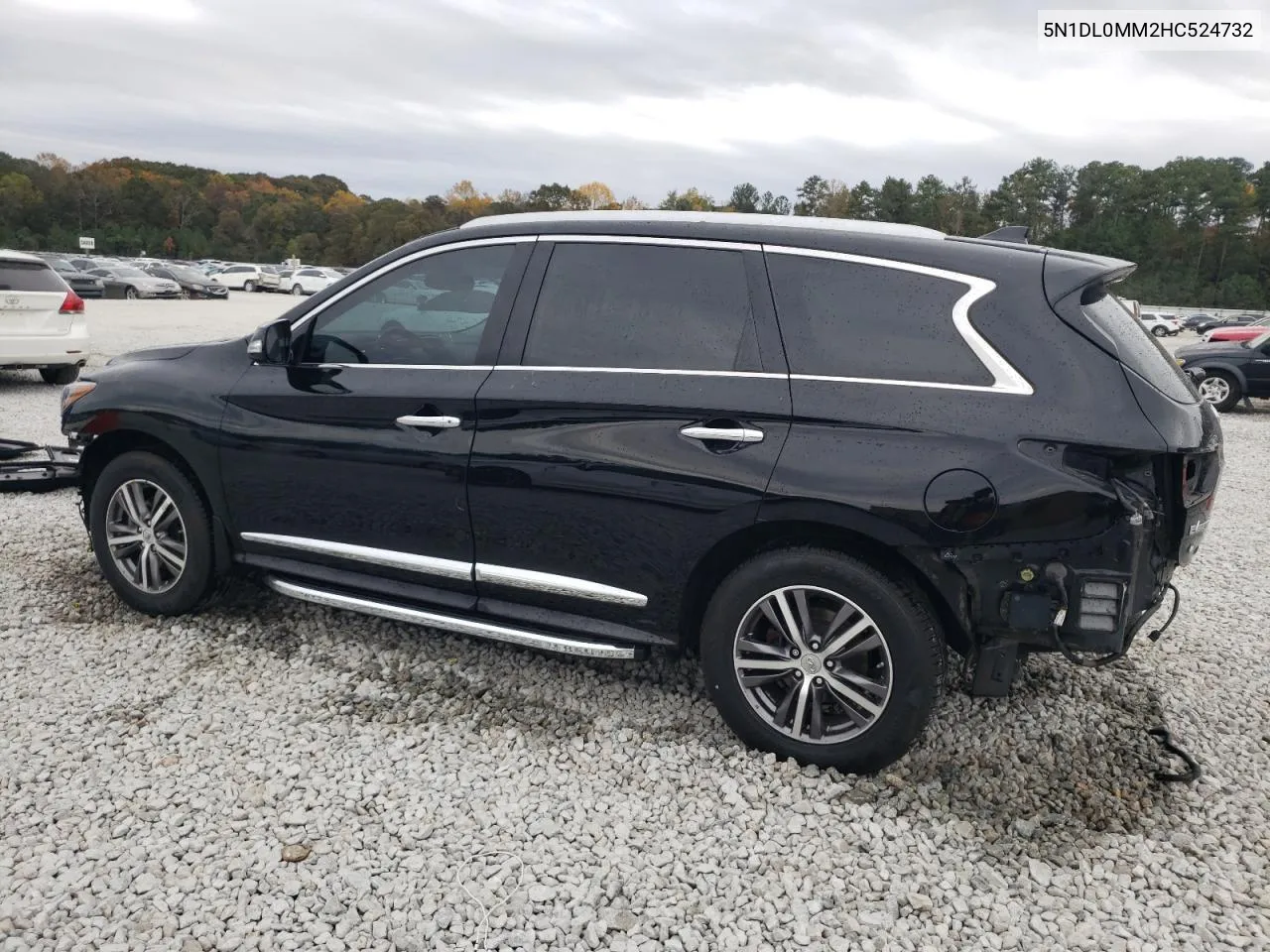 2017 Infiniti Qx60 VIN: 5N1DL0MM2HC524732 Lot: 80565874