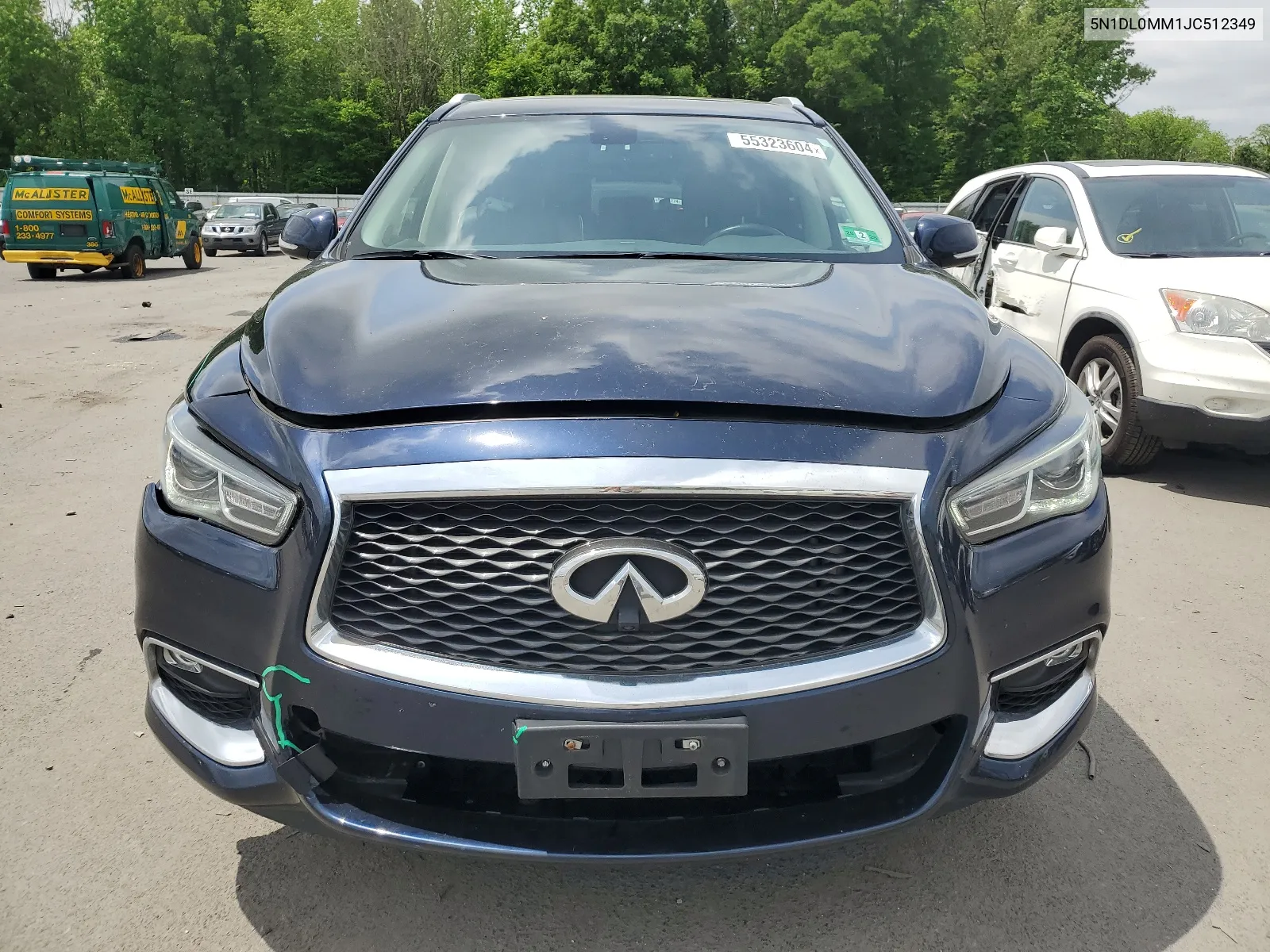 2018 Infiniti Qx60 VIN: 5N1DL0MM1JC512349 Lot: 55323604