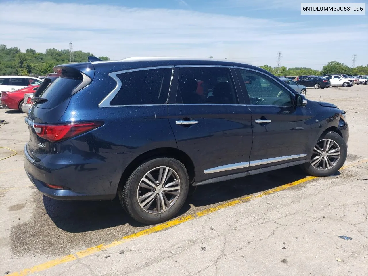 2018 Infiniti Qx60 VIN: 5N1DL0MM3JC531095 Lot: 57722284