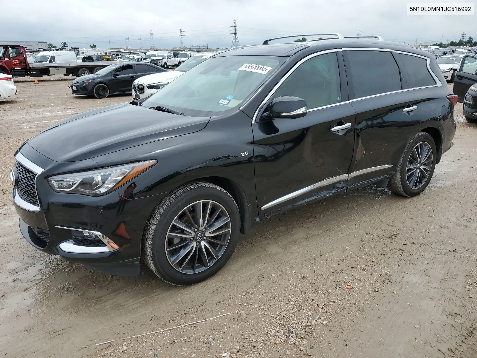 2018 Infiniti Qx60 VIN: 5N1DL0MN1JC516992 Lot: 65572214