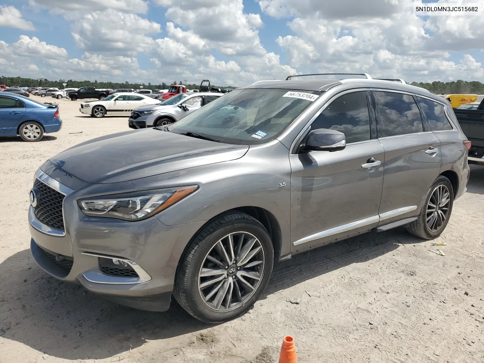 2018 Infiniti Qx60 VIN: 5N1DL0MN3JC515682 Lot: 66753204