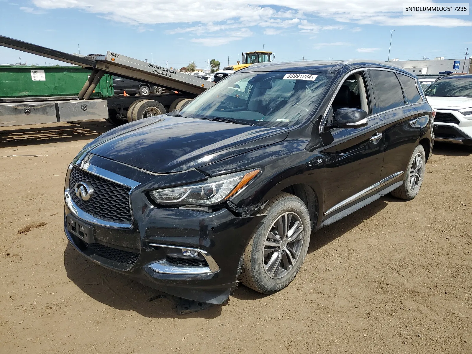 2018 Infiniti Qx60 VIN: 5N1DL0MM0JC517235 Lot: 66991234