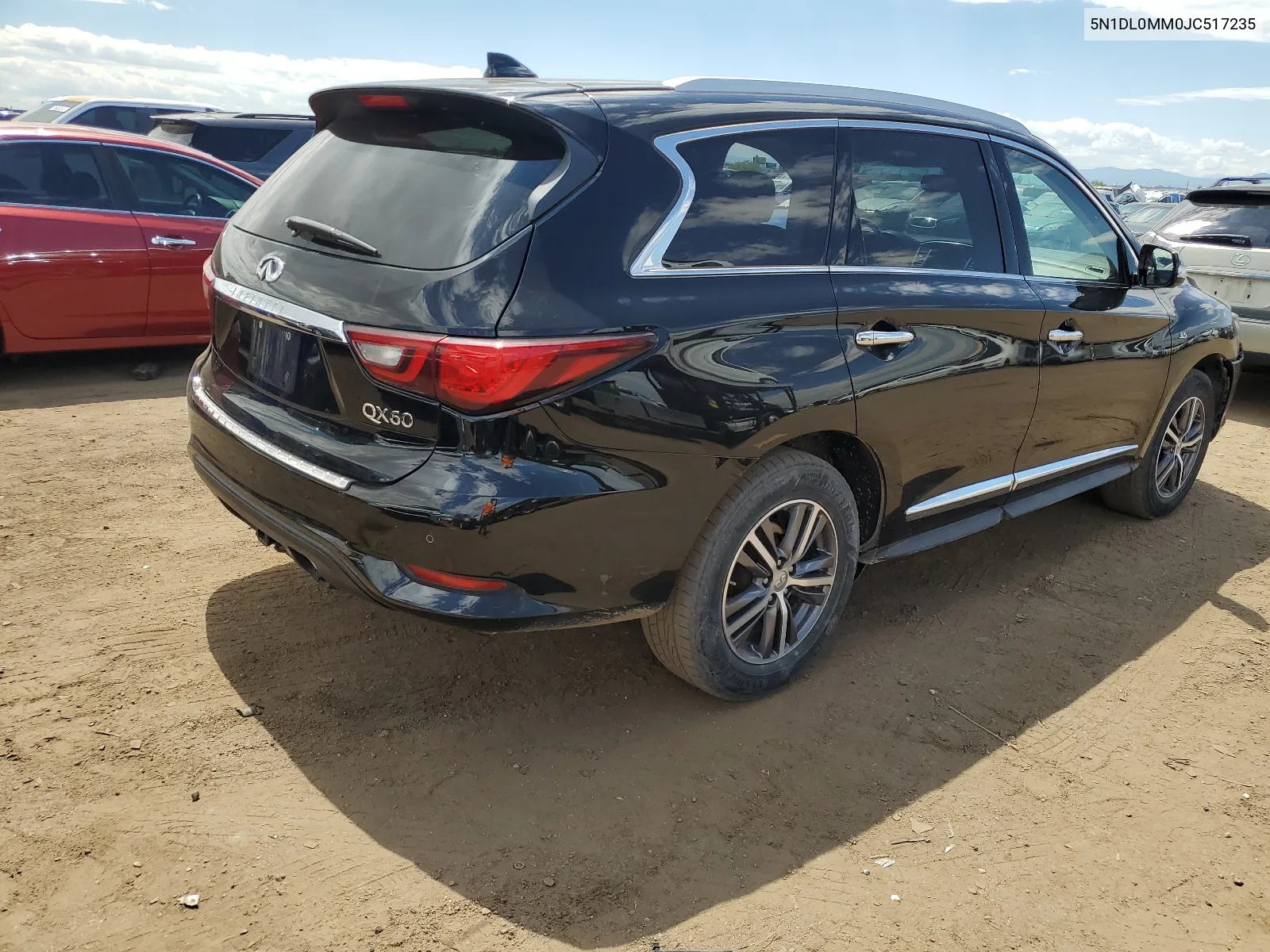 2018 Infiniti Qx60 VIN: 5N1DL0MM0JC517235 Lot: 66991234