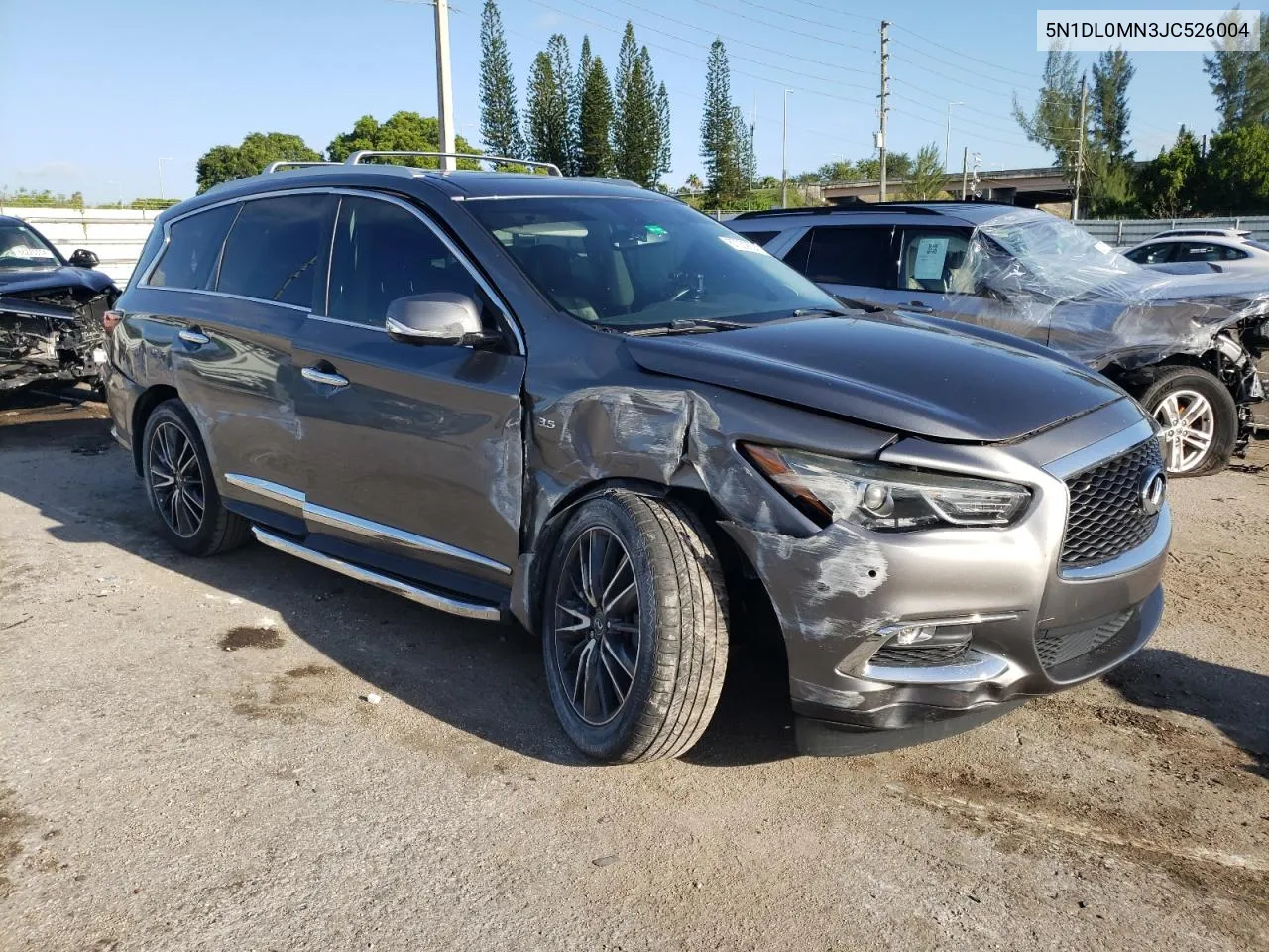 2018 Infiniti Qx60 VIN: 5N1DL0MN3JC526004 Lot: 67032524