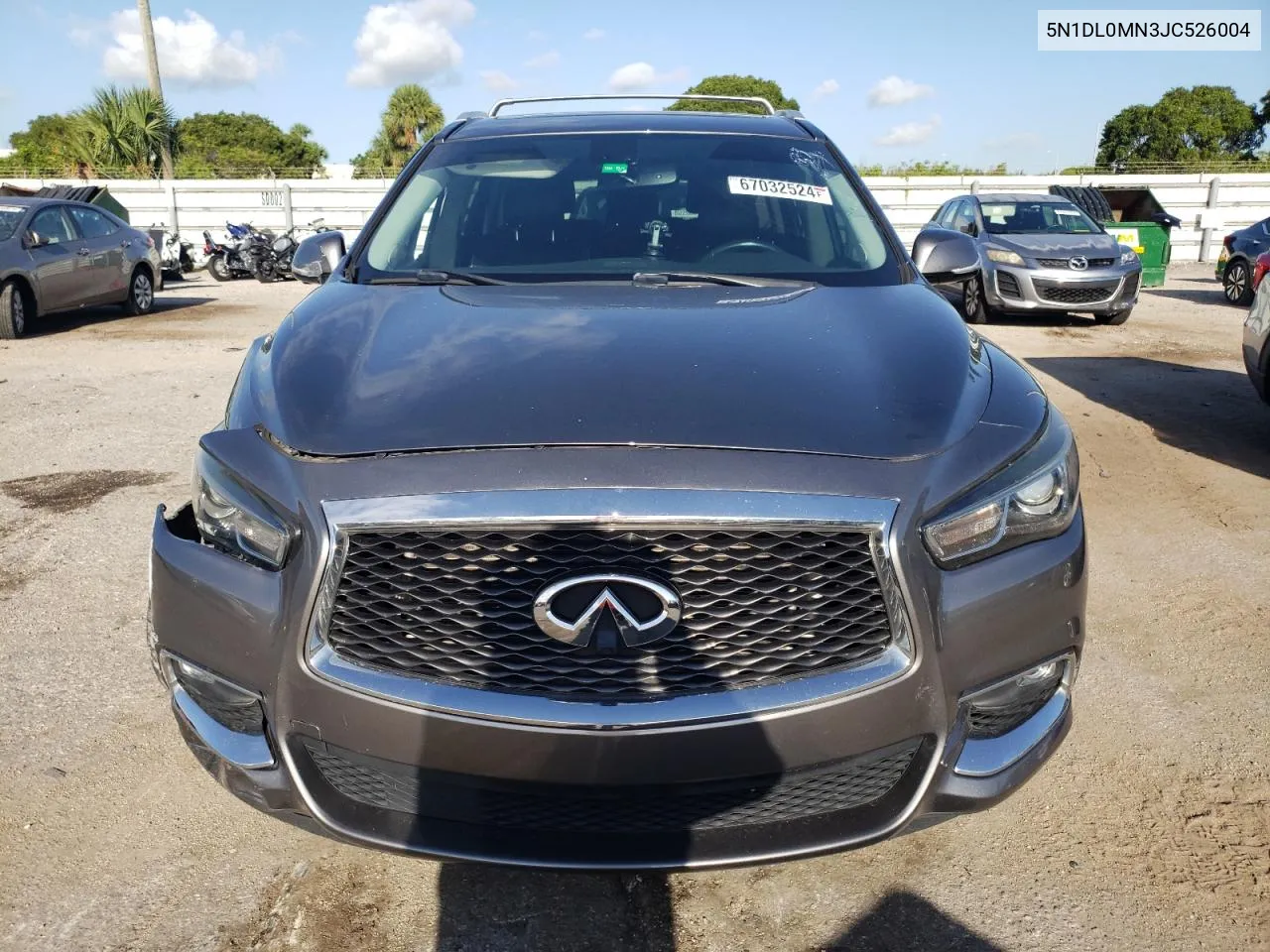 2018 Infiniti Qx60 VIN: 5N1DL0MN3JC526004 Lot: 67032524