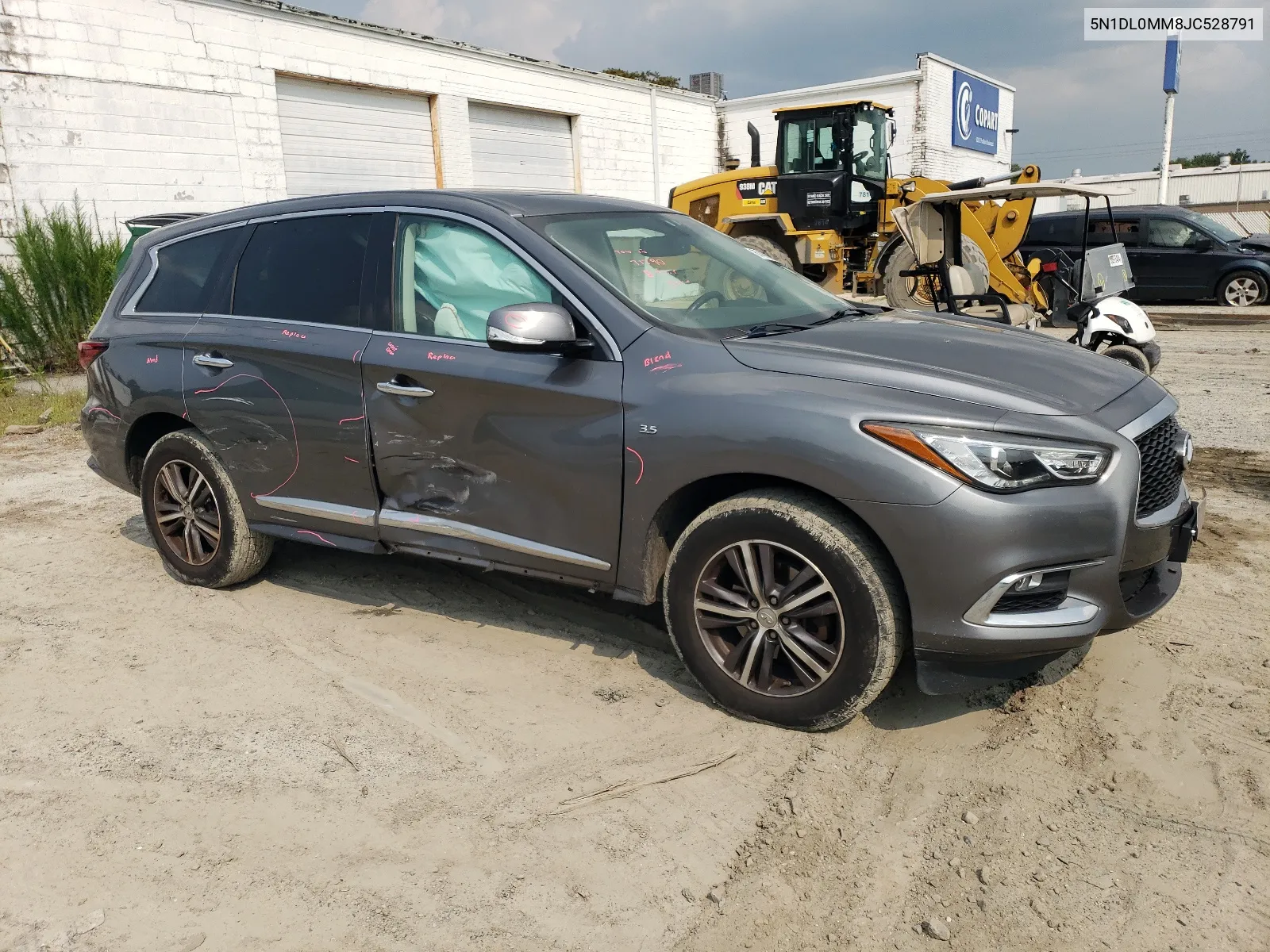 2018 Infiniti Qx60 VIN: 5N1DL0MM8JC528791 Lot: 67487594