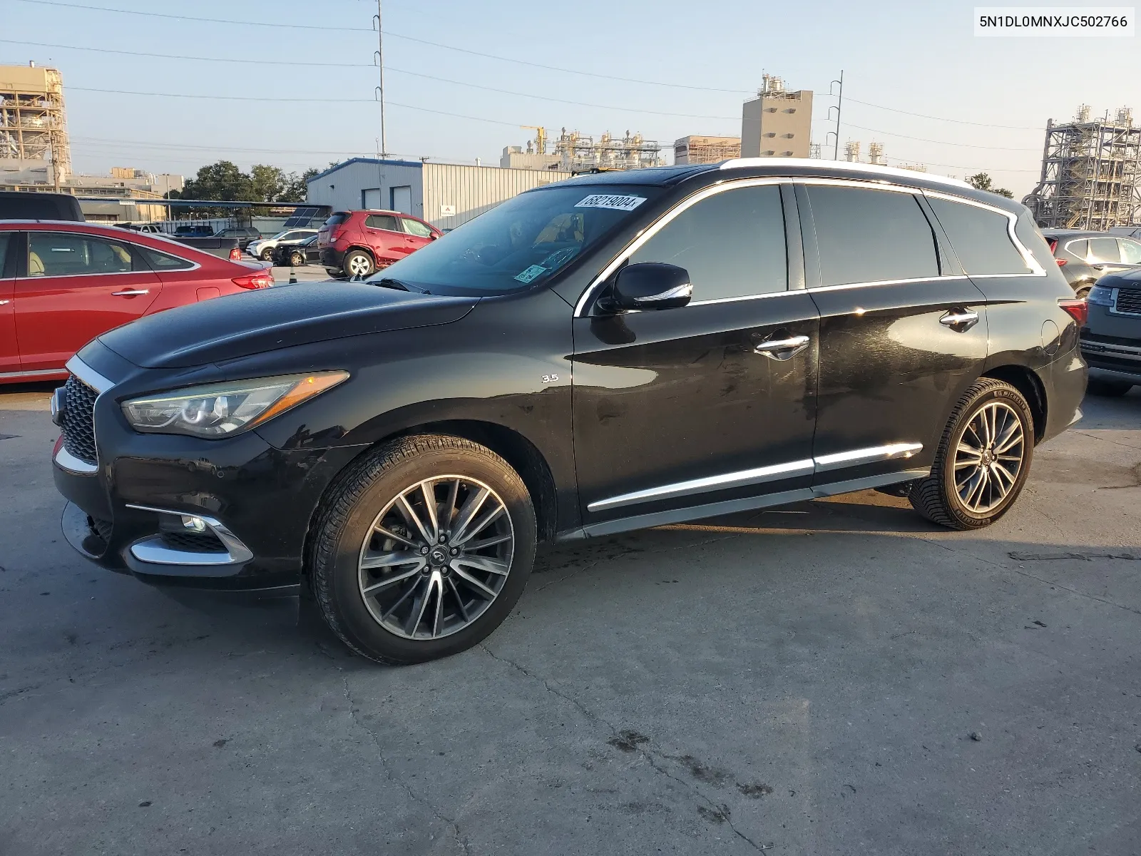 2018 Infiniti Qx60 VIN: 5N1DL0MNXJC502766 Lot: 68219004