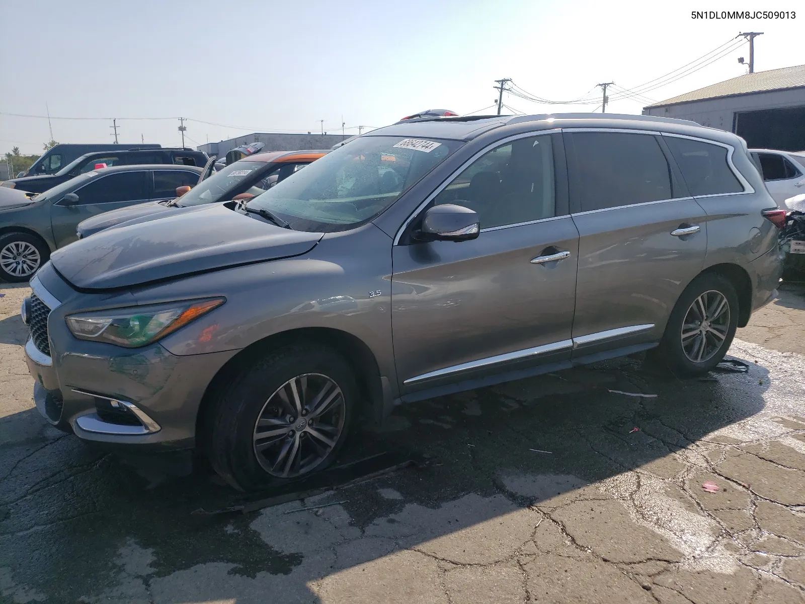 2018 Infiniti Qx60 VIN: 5N1DL0MM8JC509013 Lot: 68642744