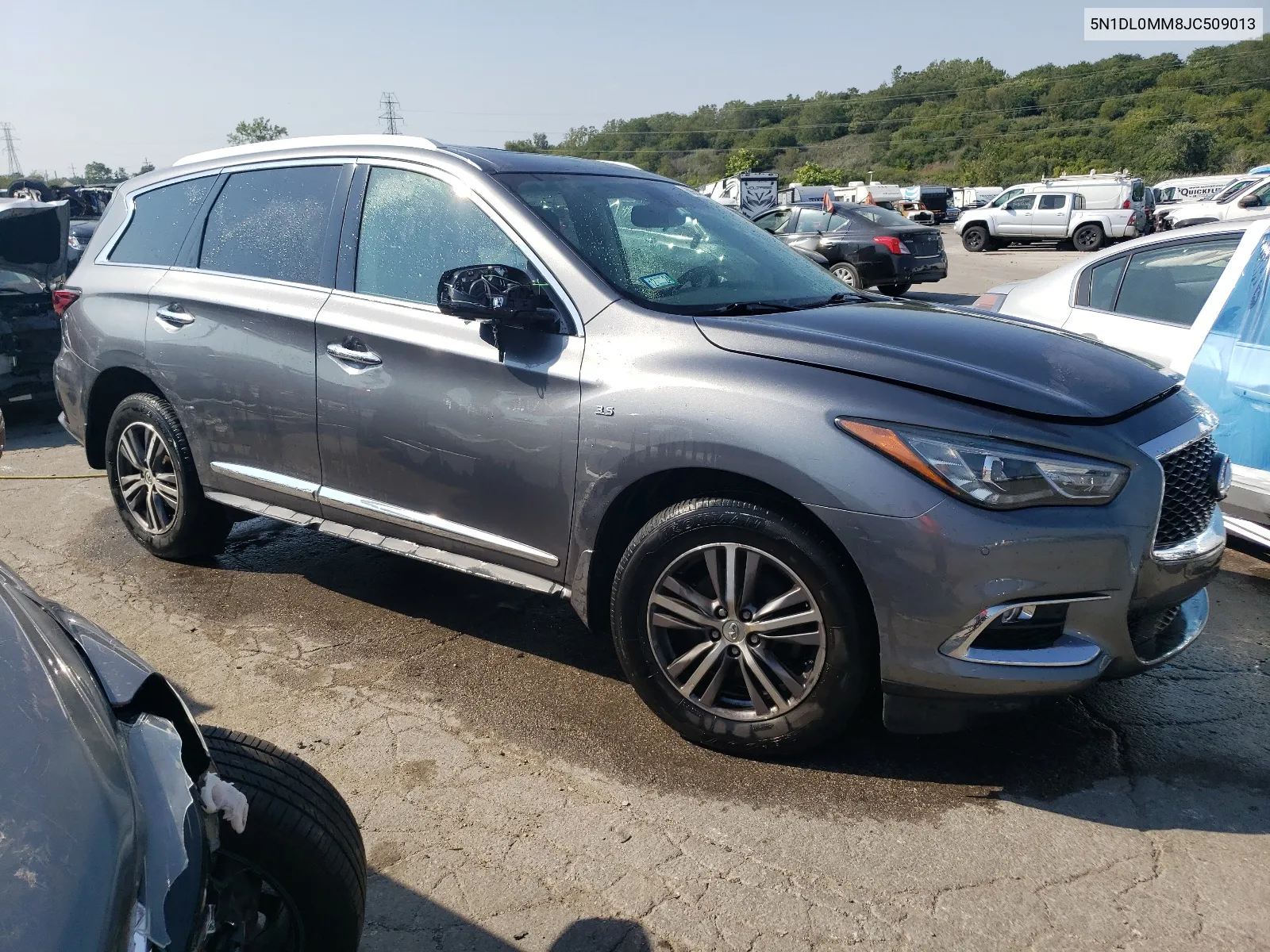 2018 Infiniti Qx60 VIN: 5N1DL0MM8JC509013 Lot: 68642744