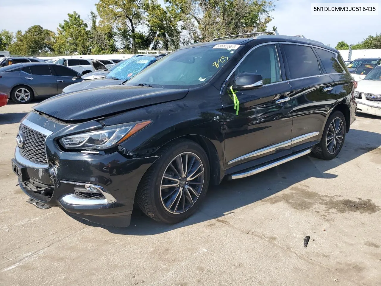 2018 Infiniti Qx60 VIN: 5N1DL0MM3JC516435 Lot: 68685664