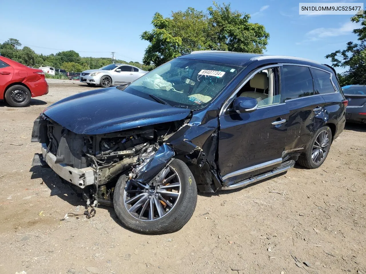 2018 Infiniti Qx60 VIN: 5N1DL0MM9JC525477 Lot: 69407734