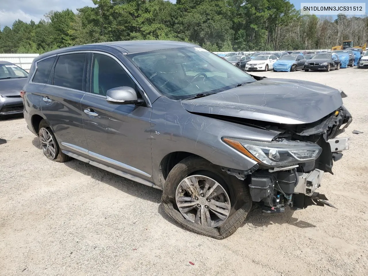 2018 Infiniti Qx60 VIN: 5N1DL0MN3JC531512 Lot: 69834294