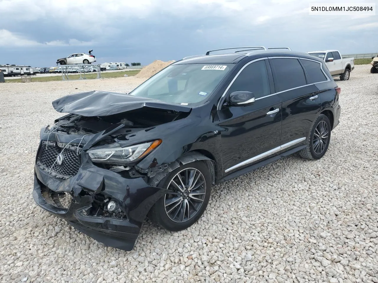 2018 Infiniti Qx60 VIN: 5N1DL0MM1JC508494 Lot: 69869714