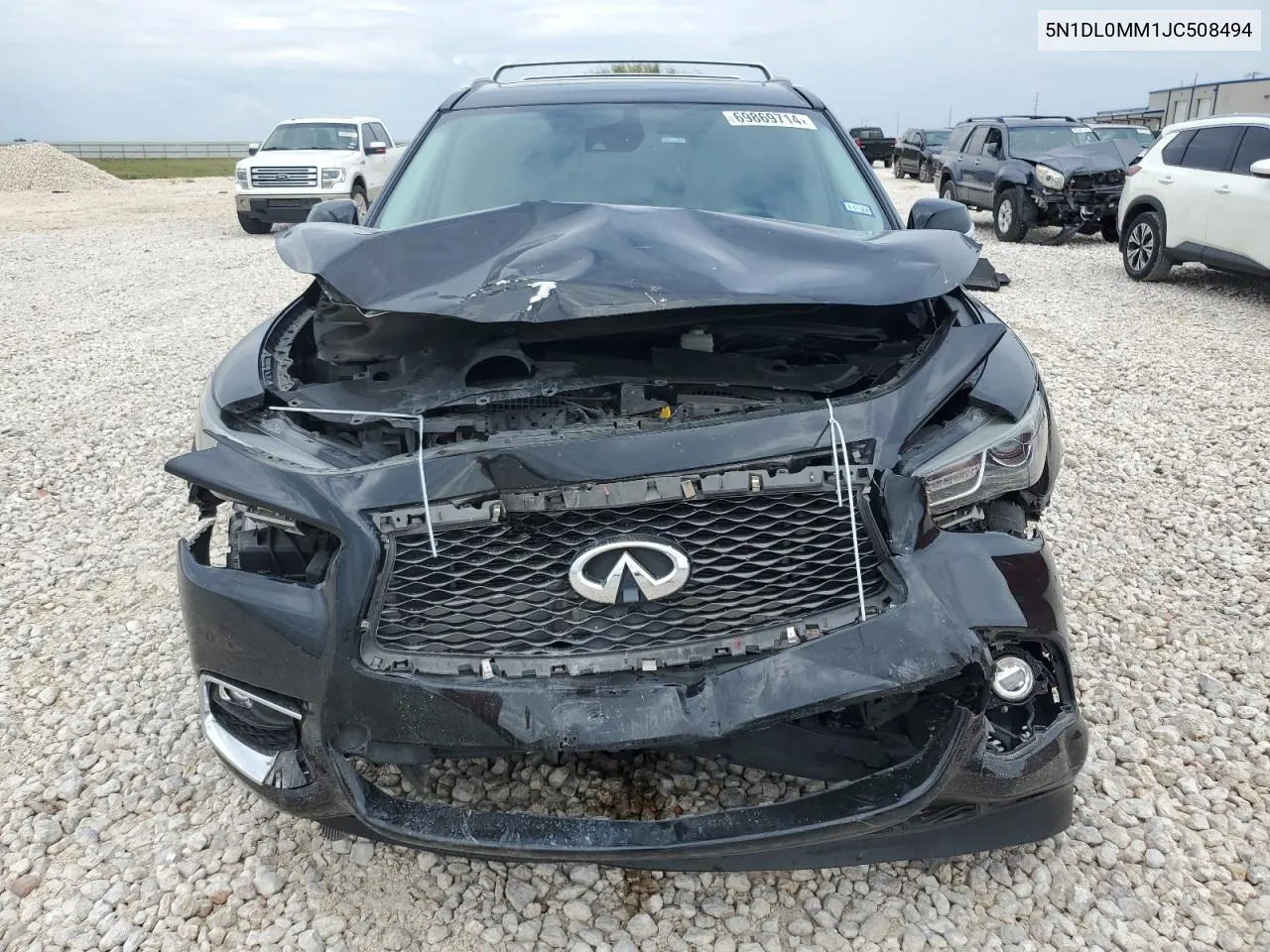 2018 Infiniti Qx60 VIN: 5N1DL0MM1JC508494 Lot: 69869714