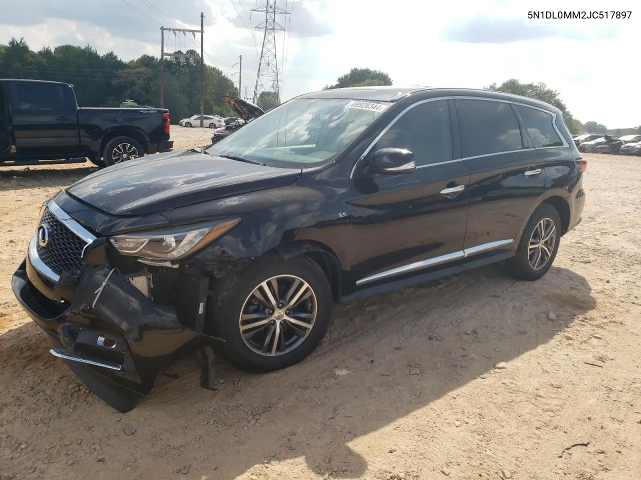 2018 Infiniti Qx60 VIN: 5N1DL0MM2JC517897 Lot: 69928344