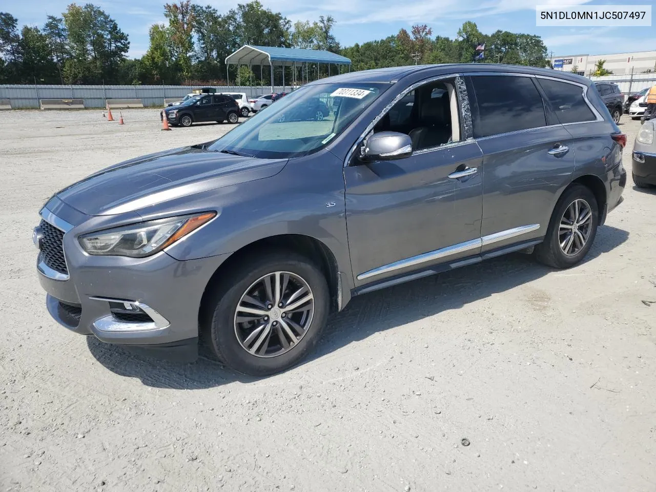 2018 Infiniti Qx60 VIN: 5N1DL0MN1JC507497 Lot: 70311334