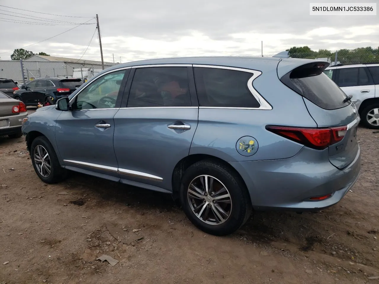 2018 Infiniti Qx60 VIN: 5N1DL0MN1JC533386 Lot: 70417674