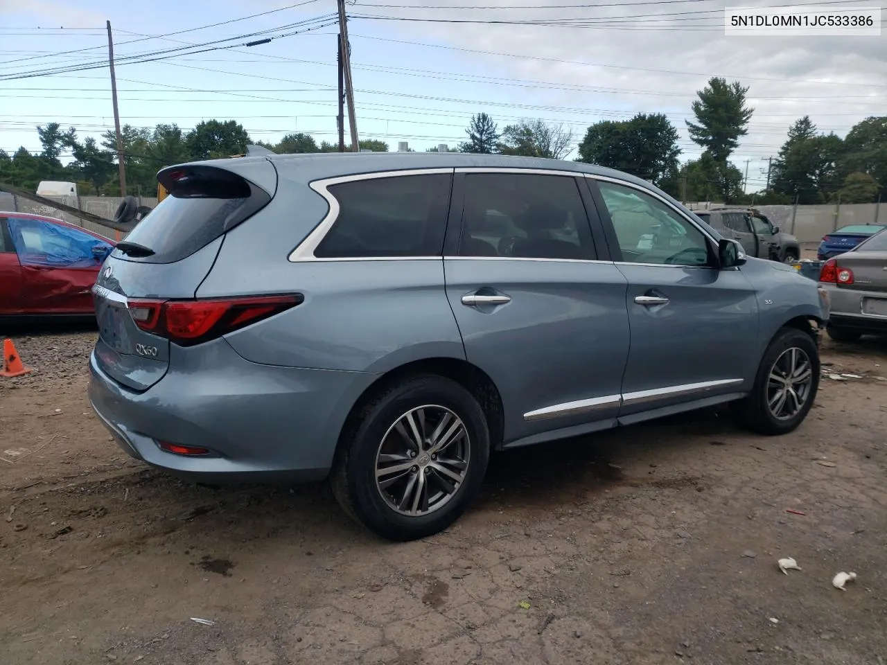 2018 Infiniti Qx60 VIN: 5N1DL0MN1JC533386 Lot: 70417674