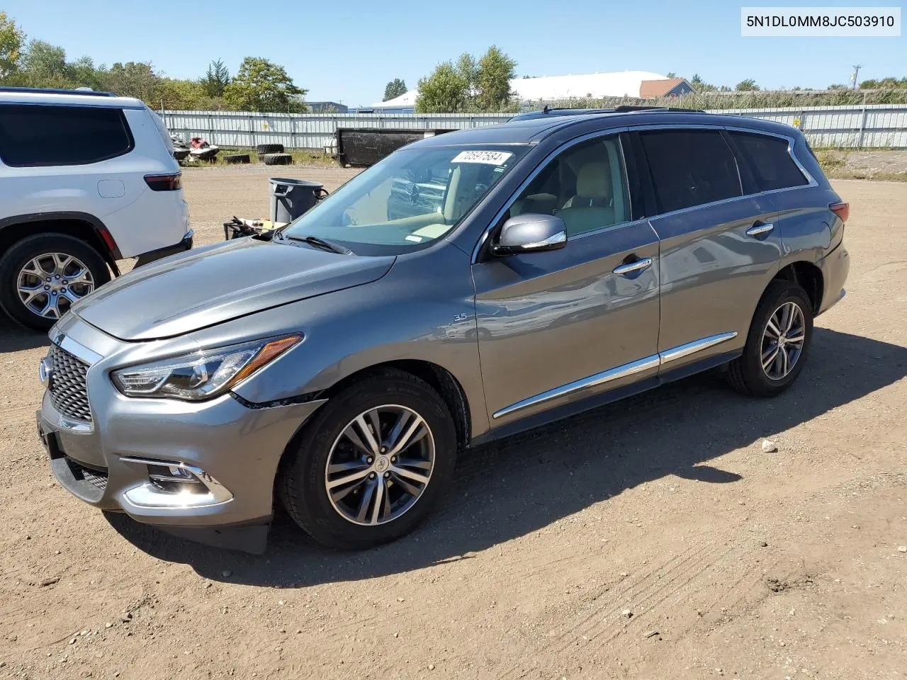 2018 Infiniti Qx60 VIN: 5N1DL0MM8JC503910 Lot: 70597584