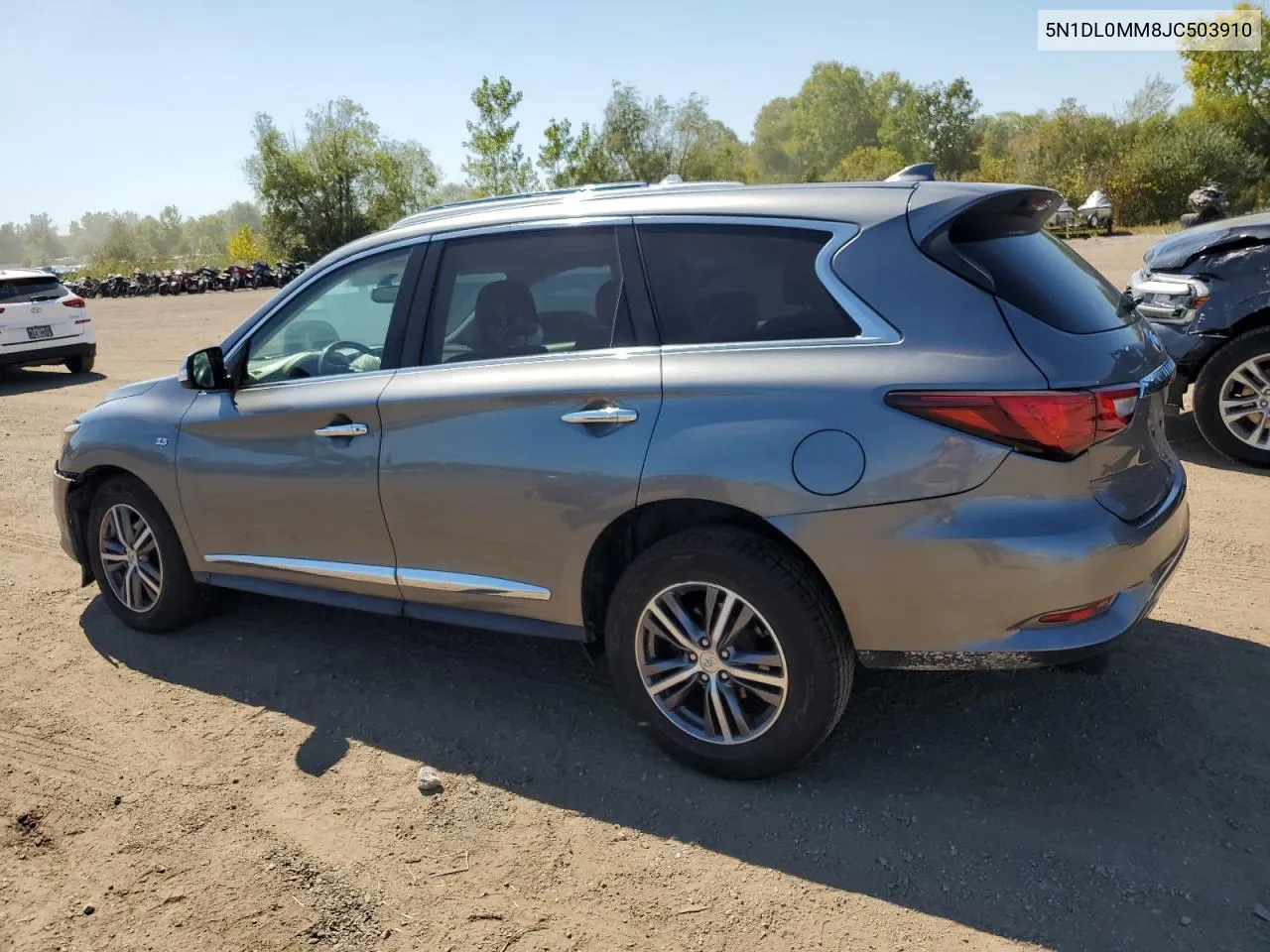 2018 Infiniti Qx60 VIN: 5N1DL0MM8JC503910 Lot: 70597584