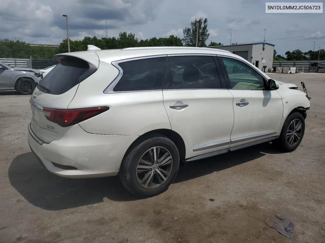 2018 Infiniti Qx60 VIN: 5N1DL0MM2JC506723 Lot: 71162654