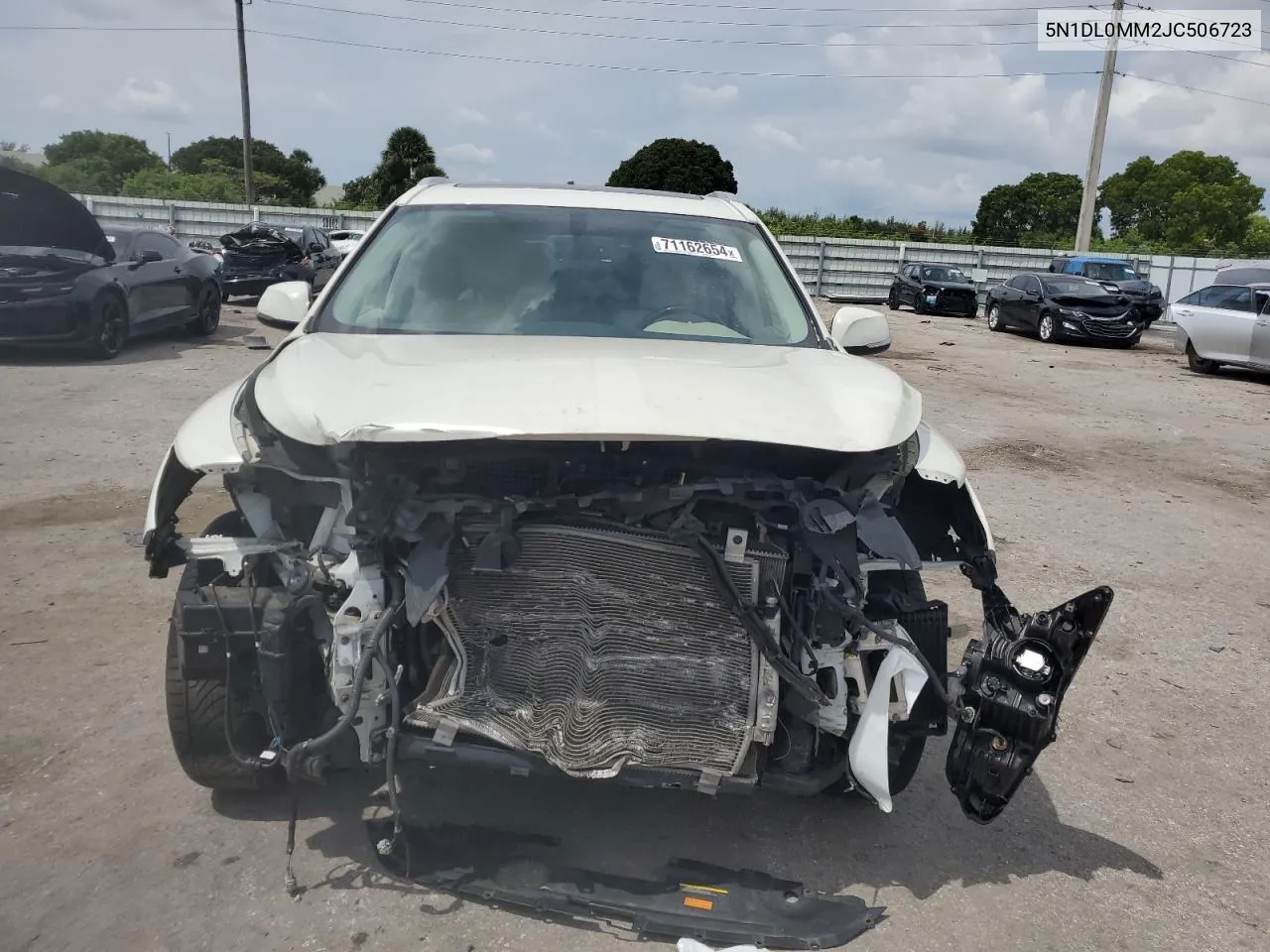 2018 Infiniti Qx60 VIN: 5N1DL0MM2JC506723 Lot: 71162654