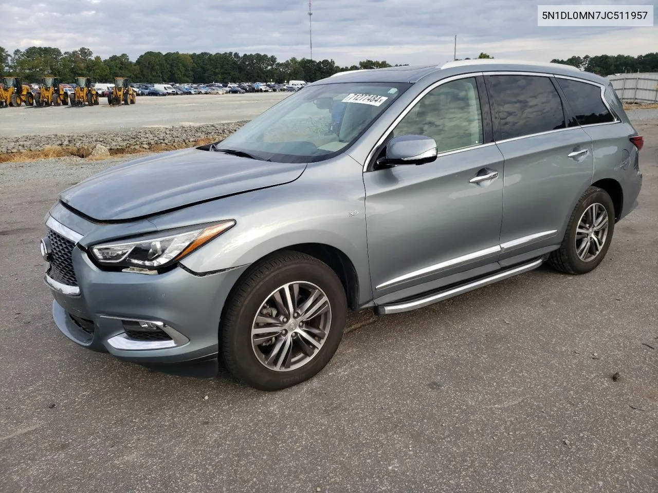 2018 Infiniti Qx60 VIN: 5N1DL0MN7JC511957 Lot: 71277484