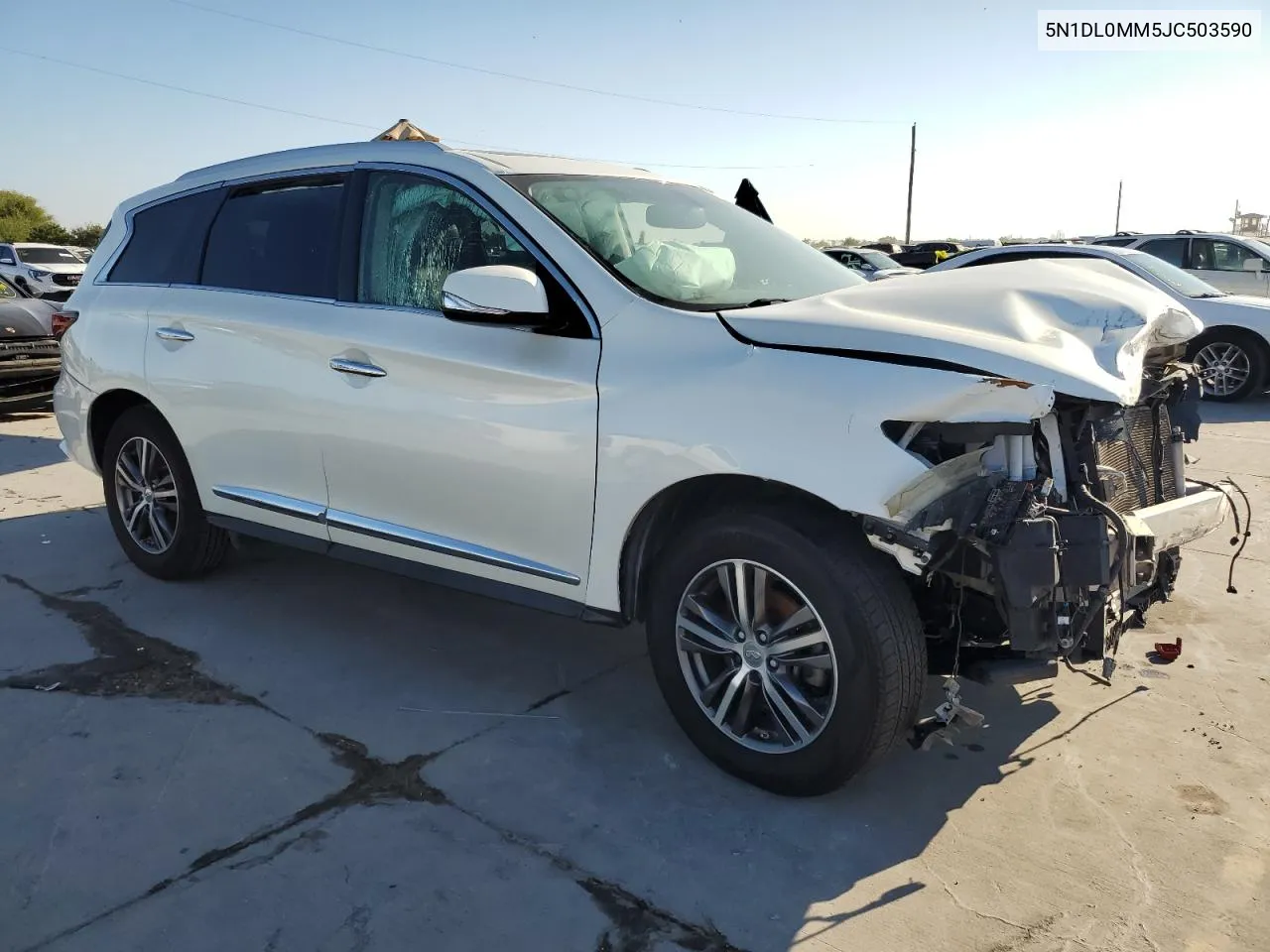 2018 Infiniti Qx60 VIN: 5N1DL0MM5JC503590 Lot: 72529904