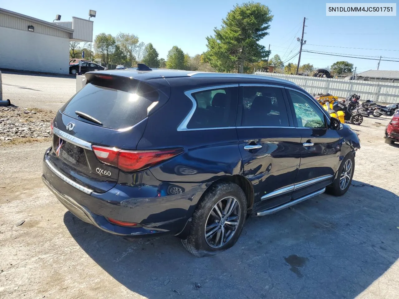 2018 Infiniti Qx60 VIN: 5N1DL0MM4JC501751 Lot: 72751334