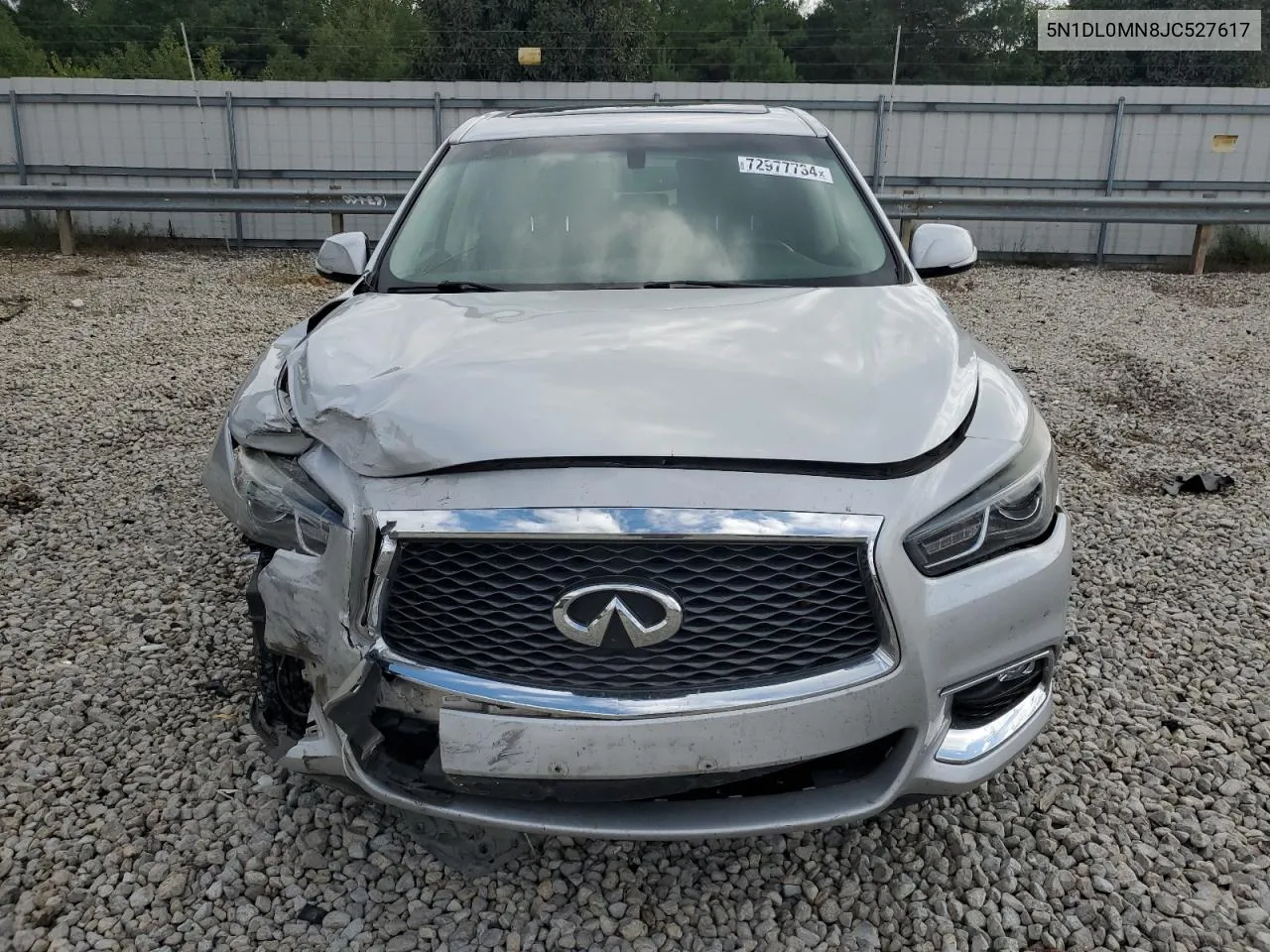 2018 Infiniti Qx60 VIN: 5N1DL0MN8JC527617 Lot: 72977734